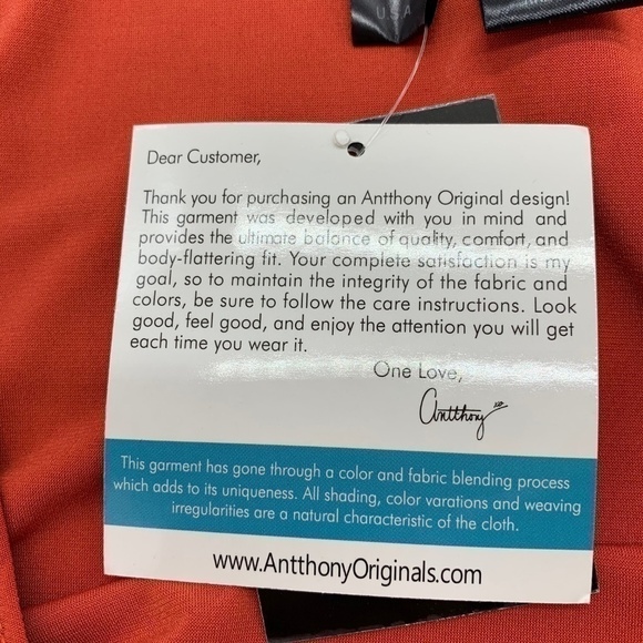 🎉Antthony Rust Butterfly Sleeve Oversized Top - Picture 6 of 7